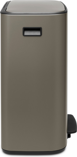 Brabantia Bo Poubelle à Pédale 60 Litres Platine