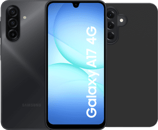 Samsung Galaxy A17 128GB Black 4G + BlueBuilt Back Cover Black