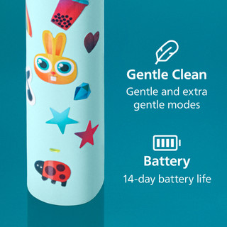 Philips Sonicare For Kids 3+ HX6500/23 Bleu