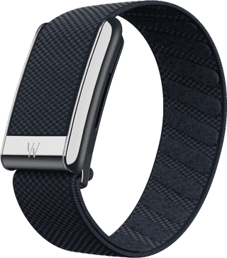 WHOOP 5.0 Peak Zwart Abonnement 1 Jaar + WHOOP 5.0 SuperKnit Luxe Band Donkerblauw