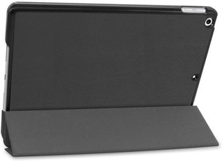 Just in Case Smart Tri-Fold Apple iPad (2019)/(2020) Book Case Noir