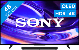Sony Bravia 6 48" OLED (2026) + Sony HT-S2000 Zwart