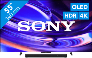 Sony Bravia 6 55" OLED (2026) + Sony HT-S2000 Zwart