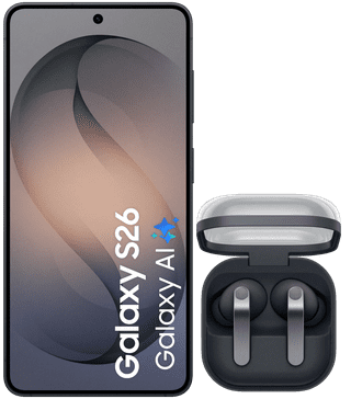 Samsung Galaxy S26 256 Go Noir 5G + Samsung Galaxy Buds4 Pro Noir