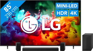 LG Mini-led 85" QNED70 (2026) + LG DS60TR