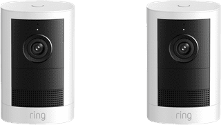 Ring Outdoor Camera Batterij 2e Generatie Wit Duo Pack