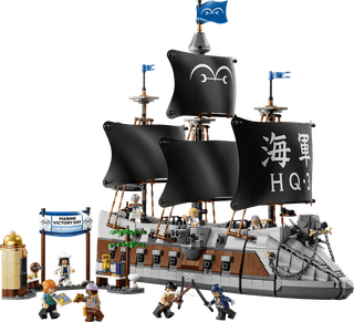 LEGO One Piece - Le Navire de la Marine de Garp 75646