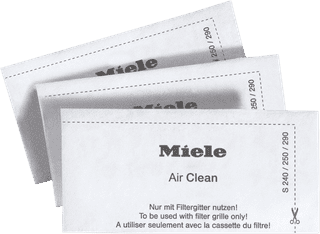 Miele Filtre Air-Clean SF-SAC20/30 (3 pièces)