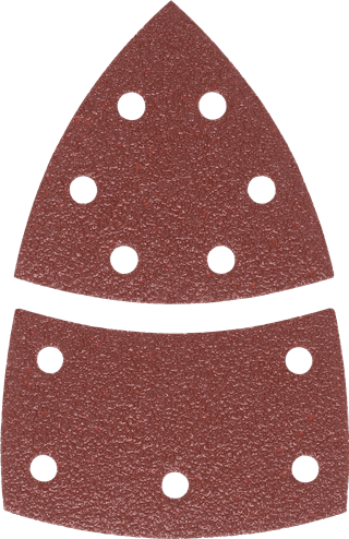 Bosch Sanding sheet 102x102x62 mm K80 (10x)