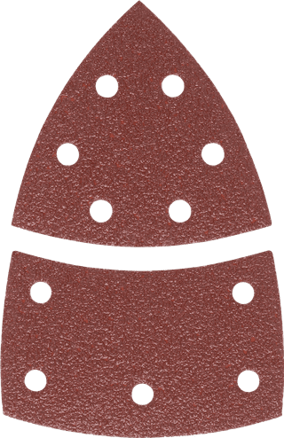 Bosch Sanding Disc 102x102x62mm K180 (10x)