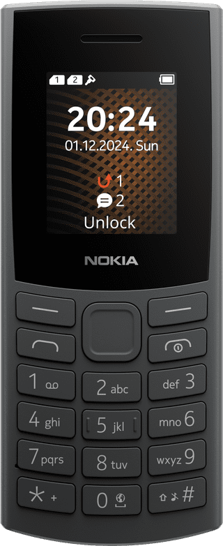 Nokia 105 128MB Grijs 4G