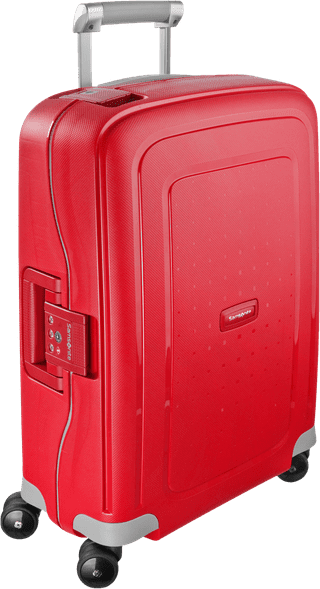 Samsonite S'Cure Valise à 4 Roulettes 55 cm Crimson Red
