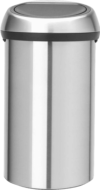Brabantia Touch Bin 60L Stainless Steel Fingerprint-Proof