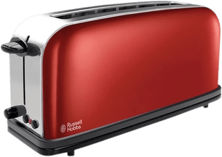 Russell Hobbs Colours Long Slot Rouge