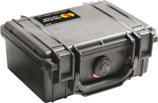 Pelicase 1120 black with Pick 'n Pluck Foam
