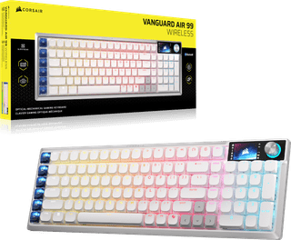 Corsair Vanguard AIR 99 Wireless Gaming Toetsenbord Wit Azerty