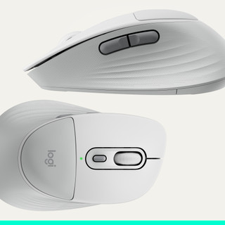 Logitech Signature Comfort Plus M850 L Souris Sans Fil Off-White