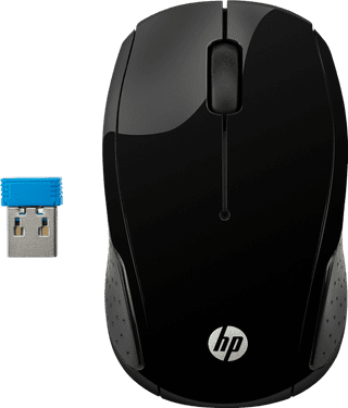HP Draadloze Muis 200 Zwart
