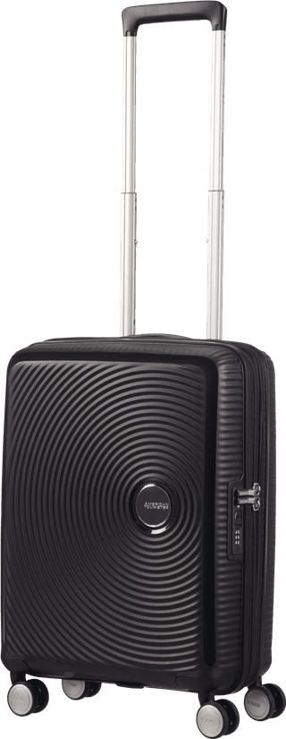 American Tourister Soundbox Expandable Spinner 55cm Bass Black