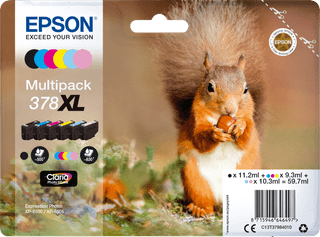 Epson 378XL Cartouches Pack Combiné