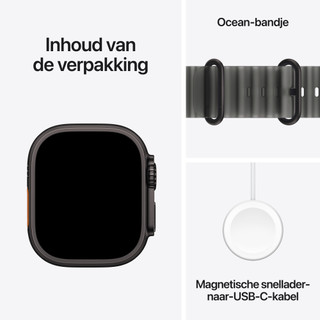 Apple Watch Ultra 4 Cellular 49mm Black Ocean Band