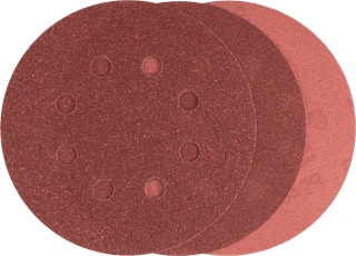 Bosch Schuurschijf 125 mm K80, K120, K240 (25x)