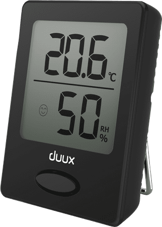 Duux Sense Hygrometer and Thermometer Black