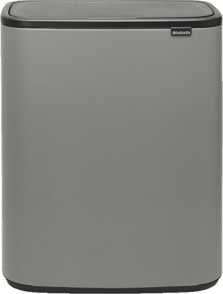 Brabantia Bo Touch Bin 60L Mineral Concrete Gray