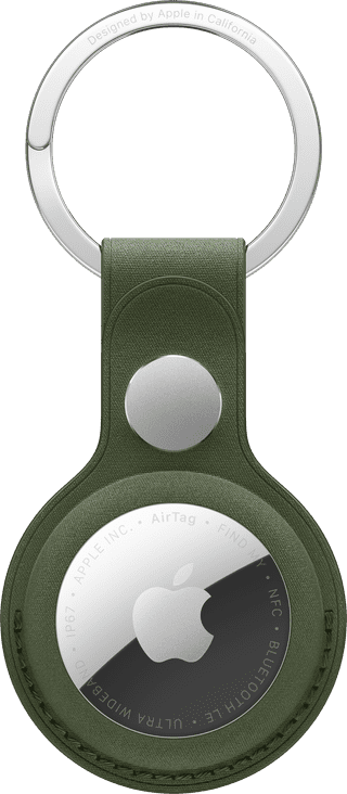 Apple AirTag FineWoven Sleutelhanger Groen