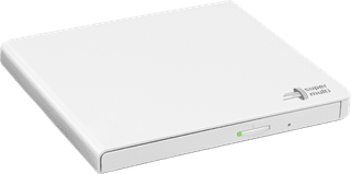 Hitachi-LG Slim Graveur DVD Portable GP57EW40.AHLE10B