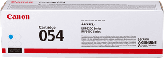 Canon 054 Toner Cartridge Cyan