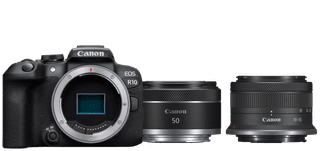 Canon EOS R10 + RF 50mm f/1.8 STM + RF-S 18-45mm f/4.5-6.3 IS STM