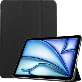 Just in Case Smart Tri-Fold Apple iPad Air (2026/2025/2024) Book Case Black