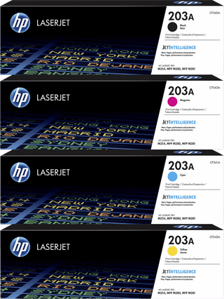 HP 203A Toner Cartridge Combo Pack