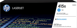 HP 415X Toner Cyan (Grande Capacité)