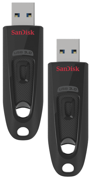 SanDisk Ultra USB 3.0 32 Go Lot de 2