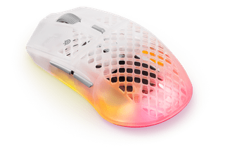 SteelSeries Aerox 3 Gen 2 Draadloze Gaming Muis Ghost