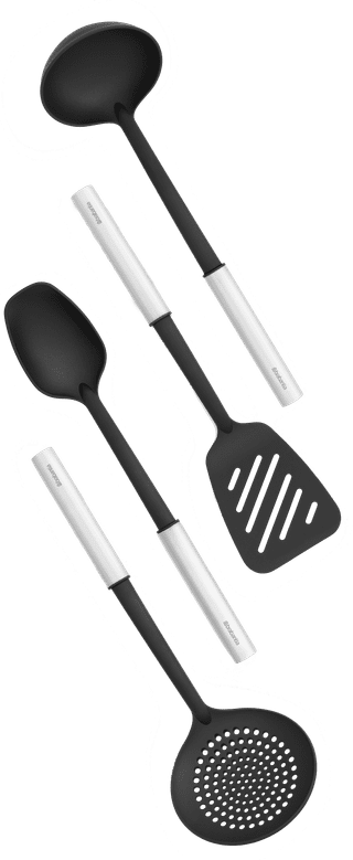 Brabantia Profile keukengerei anti-aanbak, set van 4