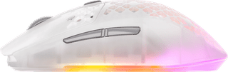 SteelSeries Aerox 3 Gen 2 Draadloze Gaming Muis Ghost