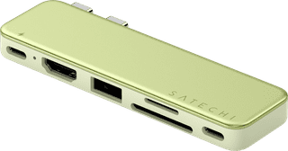 Satechi USB-C Snap Hub Citrus