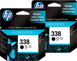 HP 338 Cartridges Black Duo Pack