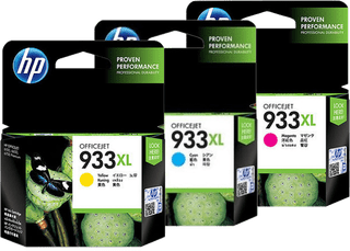 HP 933XL Cartridges Combo Pack