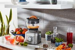 KitchenAid Artisan K400 5KSB4026EER Empire Red + Citrus Press Attachment