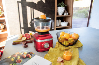KitchenAid Artisan K400 5KSB4026EER Empire Red + Citrus Press Attachment