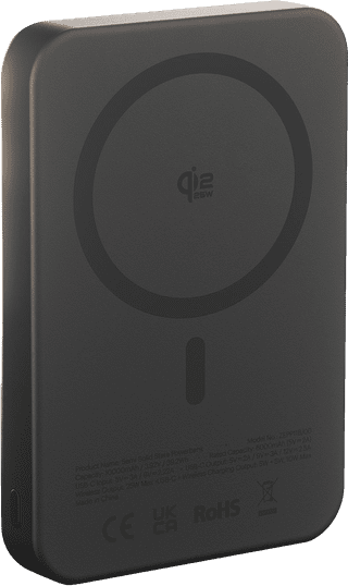 Zens Draadloze Powerbank met MagSafe en Qi2.2 10.000 mAh Zwart