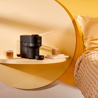 De'Longhi Nespresso Vertuo Pop ENV90.B + 30 capsules en 2 glazen kopjes