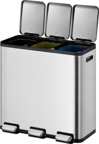 EKO EcoCasa II 3x 15L Matte Stainless Steel