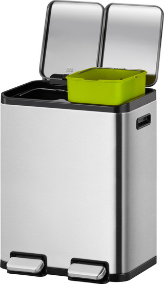 EKO EcoCasa II Splitted 2x 30L Matte Stainless Steel