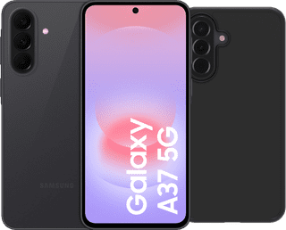 Samsung Galaxy A37 128 Go Noir 5G Enterprise Edition + BlueBuilt Back Cover Noir