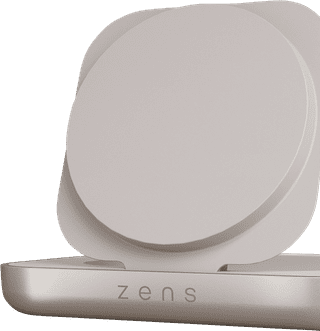 Zens MagSafe et Qi2 Chargeur Sans Fil 15 W avec Support Blanc